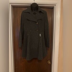 Laundry Gray Peacoat - Size L